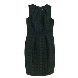 Carmen Marc Valvo Sleeveless Sheath Dress Black Sz 8 May Fit 6